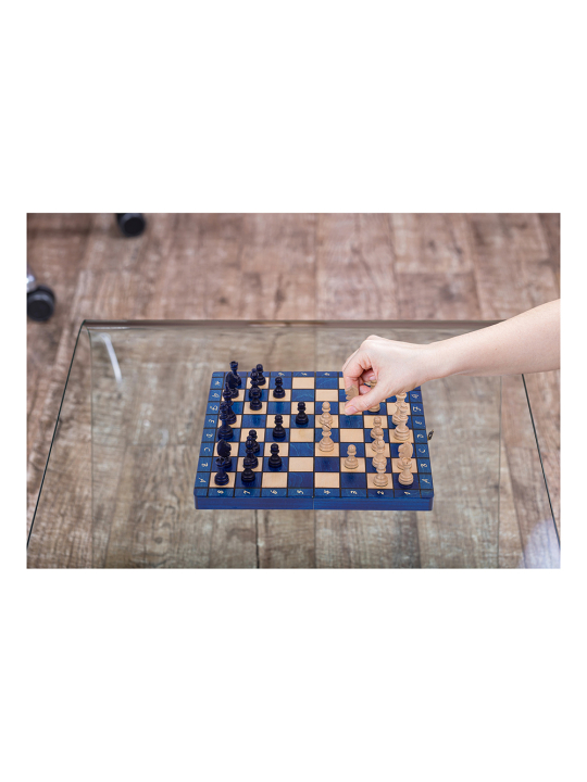 Chess Magnetic - 280  Blue - Online Chess Shop -  sklep-szachy.pl