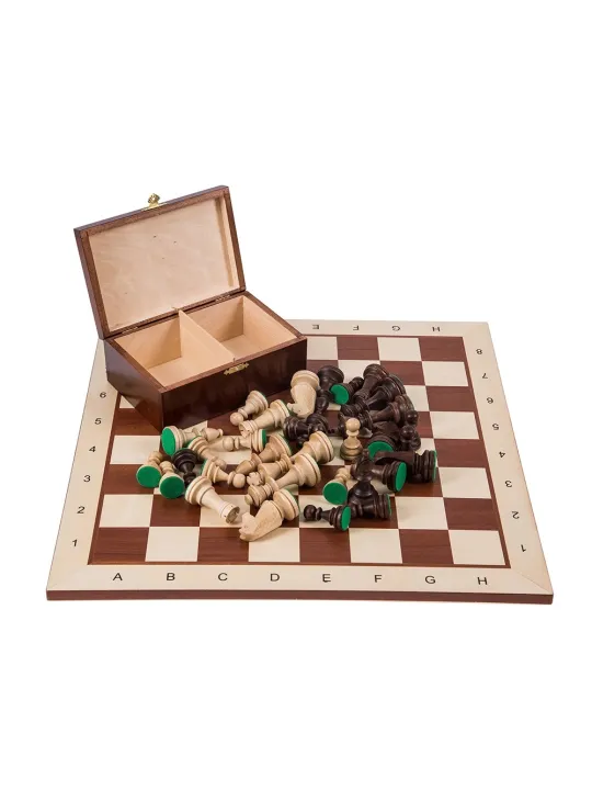 Profi Chess Set No 6 - Mahogany BL