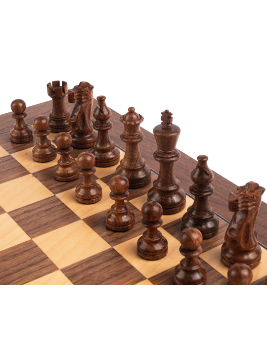 Nuss Deluxe - Schach Set - Schach Shop  sklep-szachy.pl