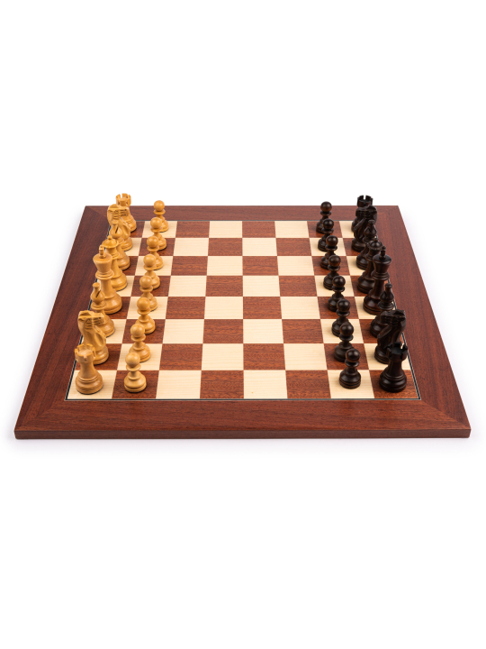 Mahagoni Deluxe - Schach Set - Schach Shop  sklep-szachy.pl