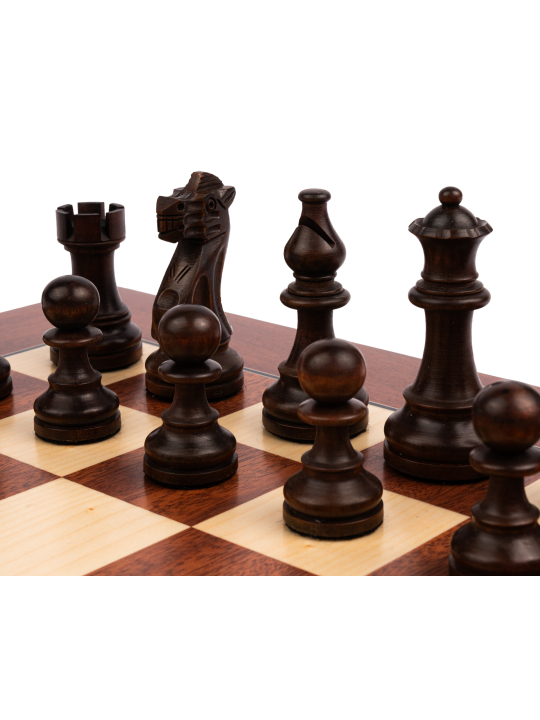 Mahagoni Deluxe - Schach Set - Schach Shop  sklep-szachy.pl