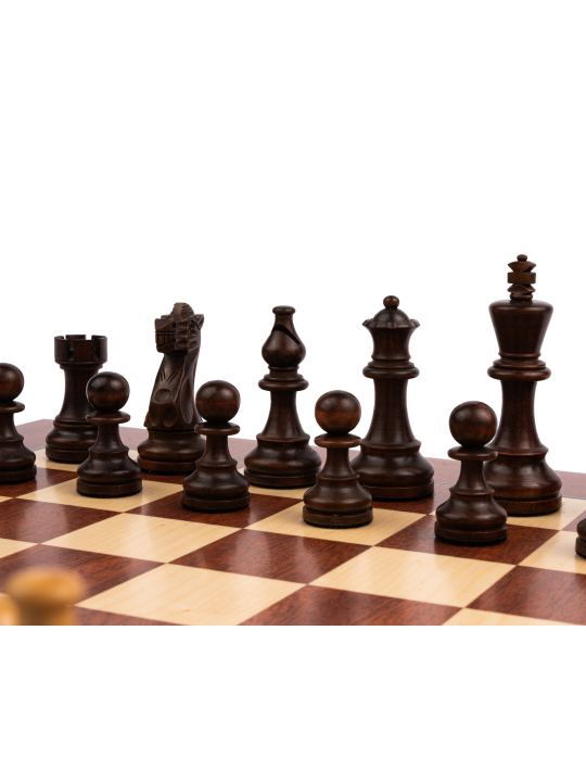 Mahagoni Deluxe - Schach Set - Schach Shop  sklep-szachy.pl