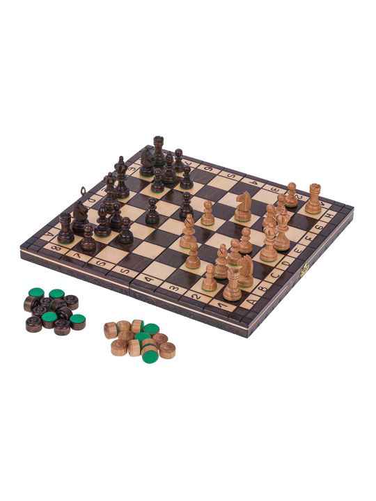 Chess + Checkers - L - Online Chess Shop -  sklep-szachy.pl