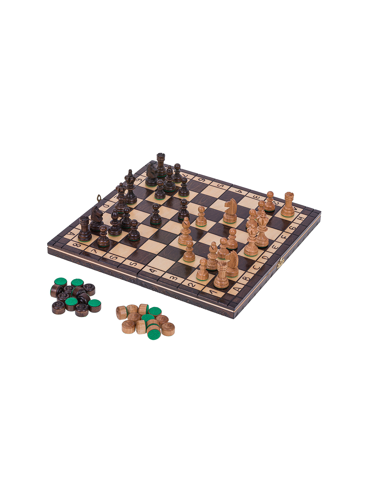 Chess + Checkers - L - Online Chess Shop -  sklep-szachy.pl