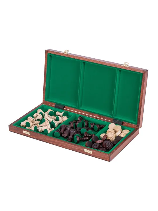 Chess + Checkers - XL - Online Chess Shop -  sklep-szachy.pl