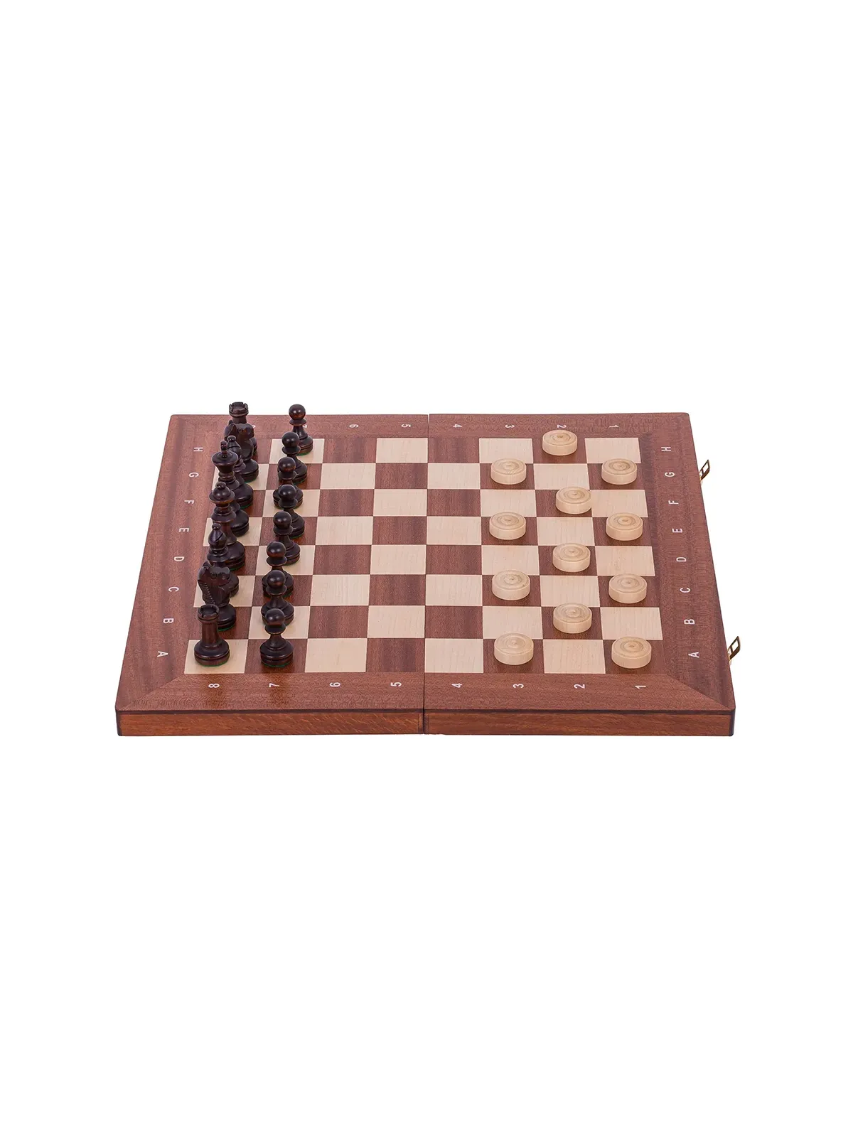 Chess + Checkers - XL - Online Chess Shop -  sklep-szachy.pl