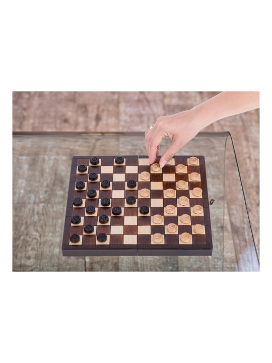 Magnetisch Dame 100 Feld - AG - Online Schach Shop - sklep-szachy.pl