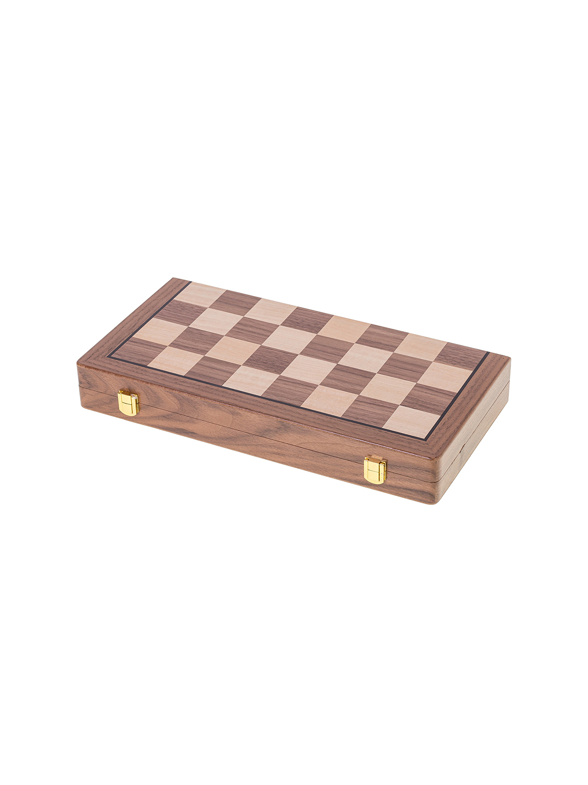 Szachy Warcaby Magnetyczne 380 - Orzech - sklep-szachy.pl