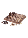 Schach Dame Magnetisch 380 - Nuss - sklep-szachy.pl
