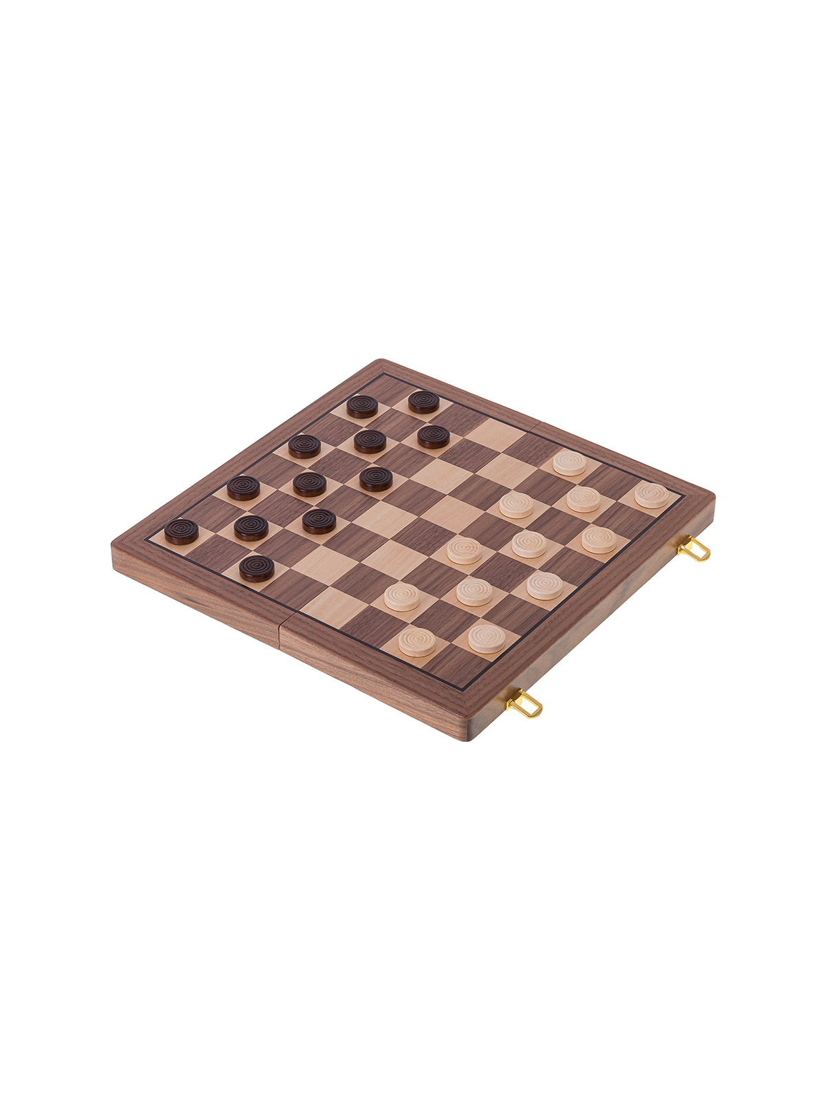 Schach Dame Magnetisch 380 - Nuss - sklep-szachy.pl