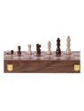 Schach Dame Magnetisch 380 - Nuss - sklep-szachy.pl