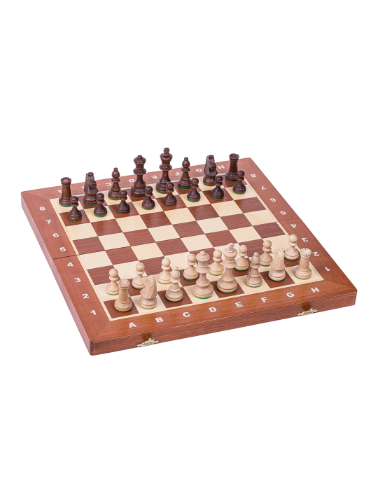 Schach Turnier Nr. 4 - Mahagoni - Online Schach Shop - sklep-szachy.pl