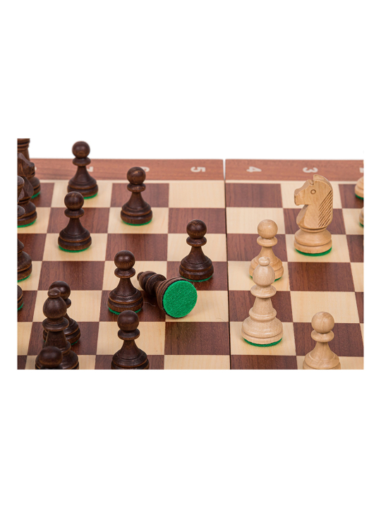 Schach Turnier Nr. 4 - Mahagoni - Online Schach Shop - sklep-szachy.pl