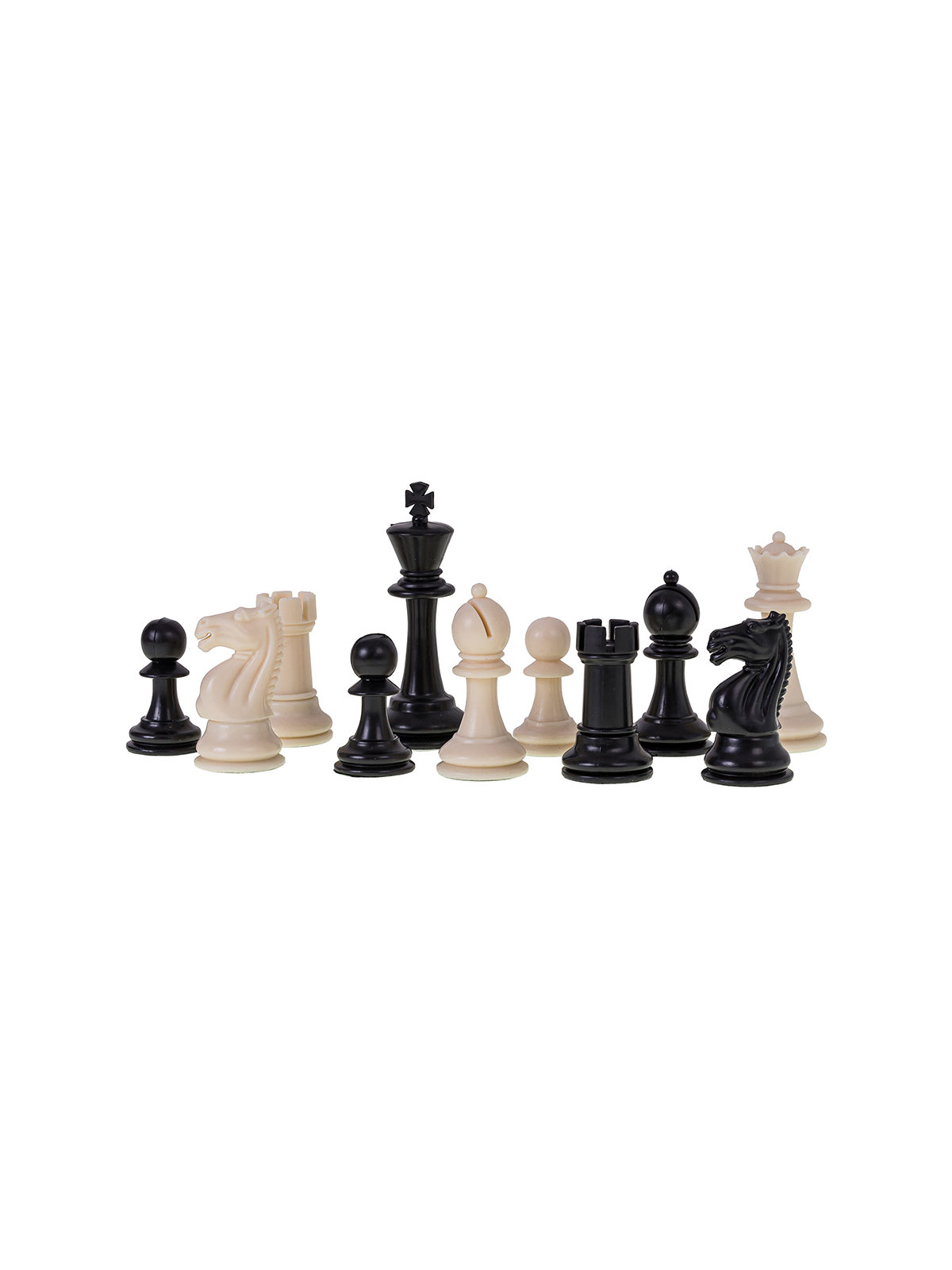 Schachfiguren - Staunton K96 - Plastik - Online Schach Shop - sklep-szachy.pl