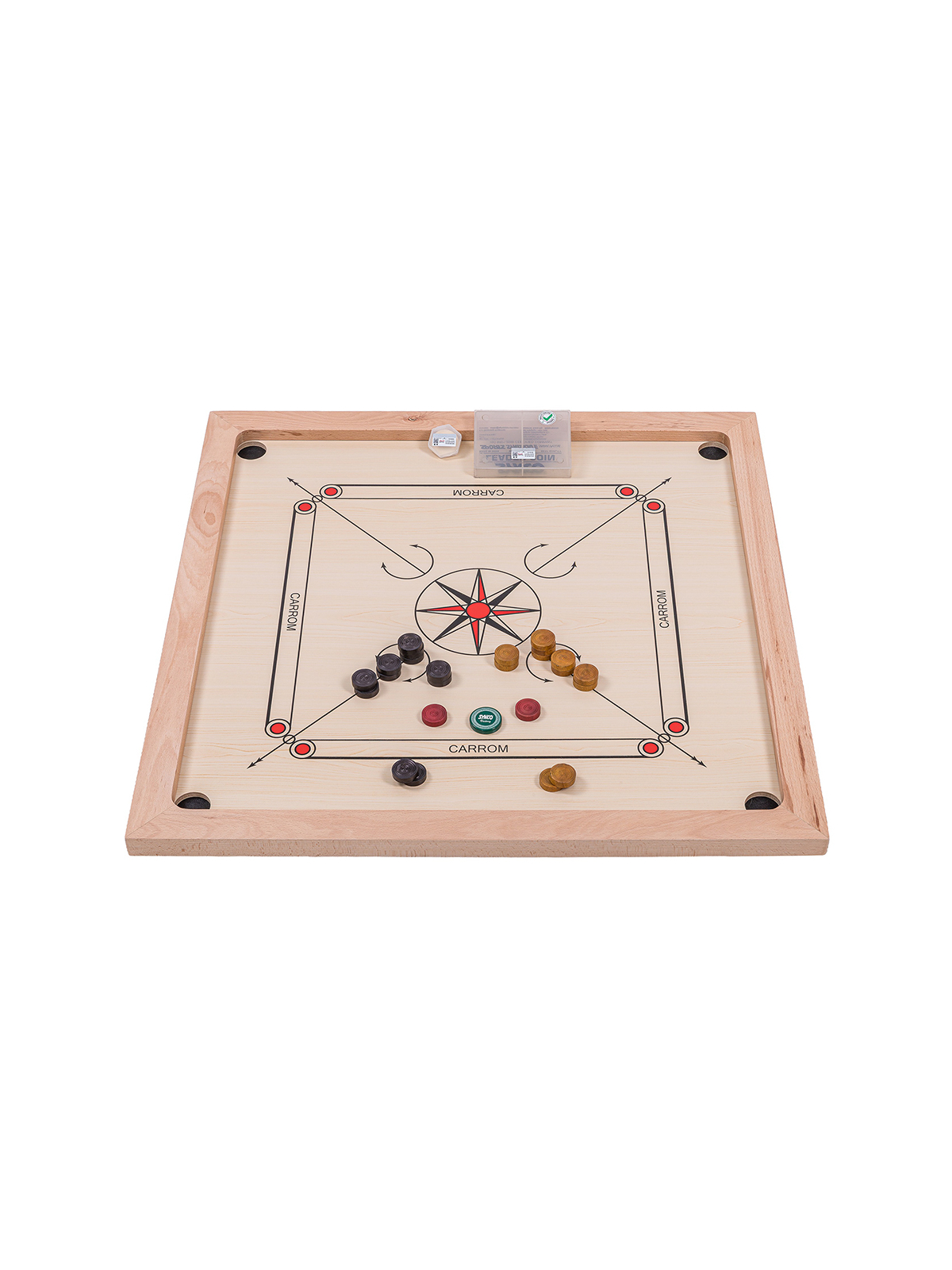 Indian Billiards - Carrom 840 Lux - sklep-szachy.pl