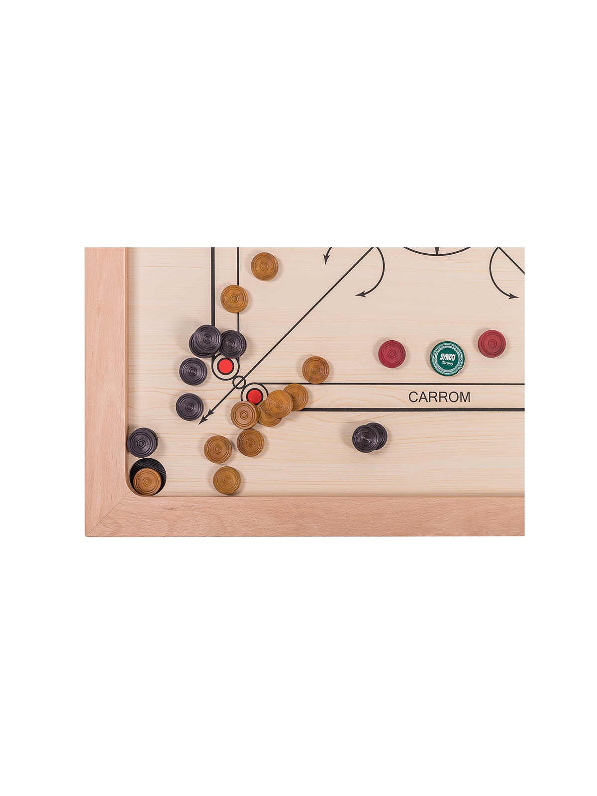Indian Billiards - Carrom 840 Lux - sklep-szachy.pl