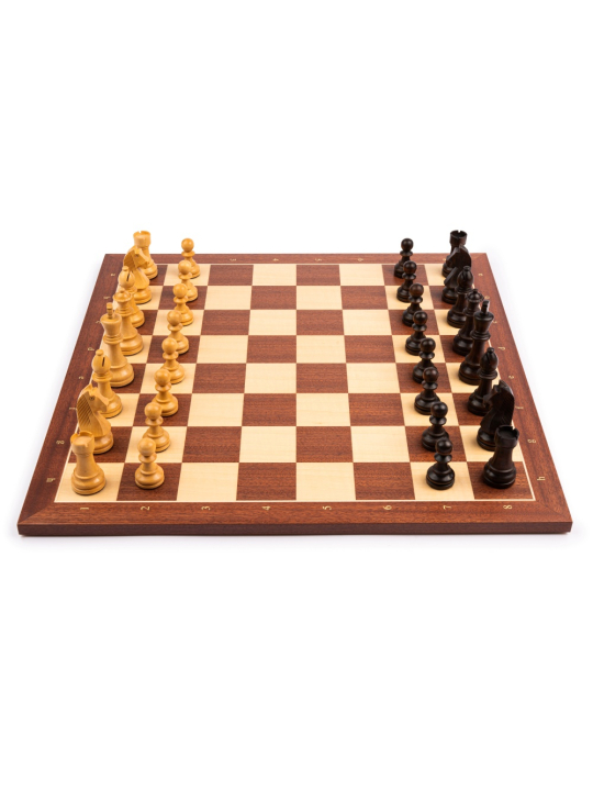 Mahagoni Standard D - Schach Set - Schach Shop  sklep-szachy.pl