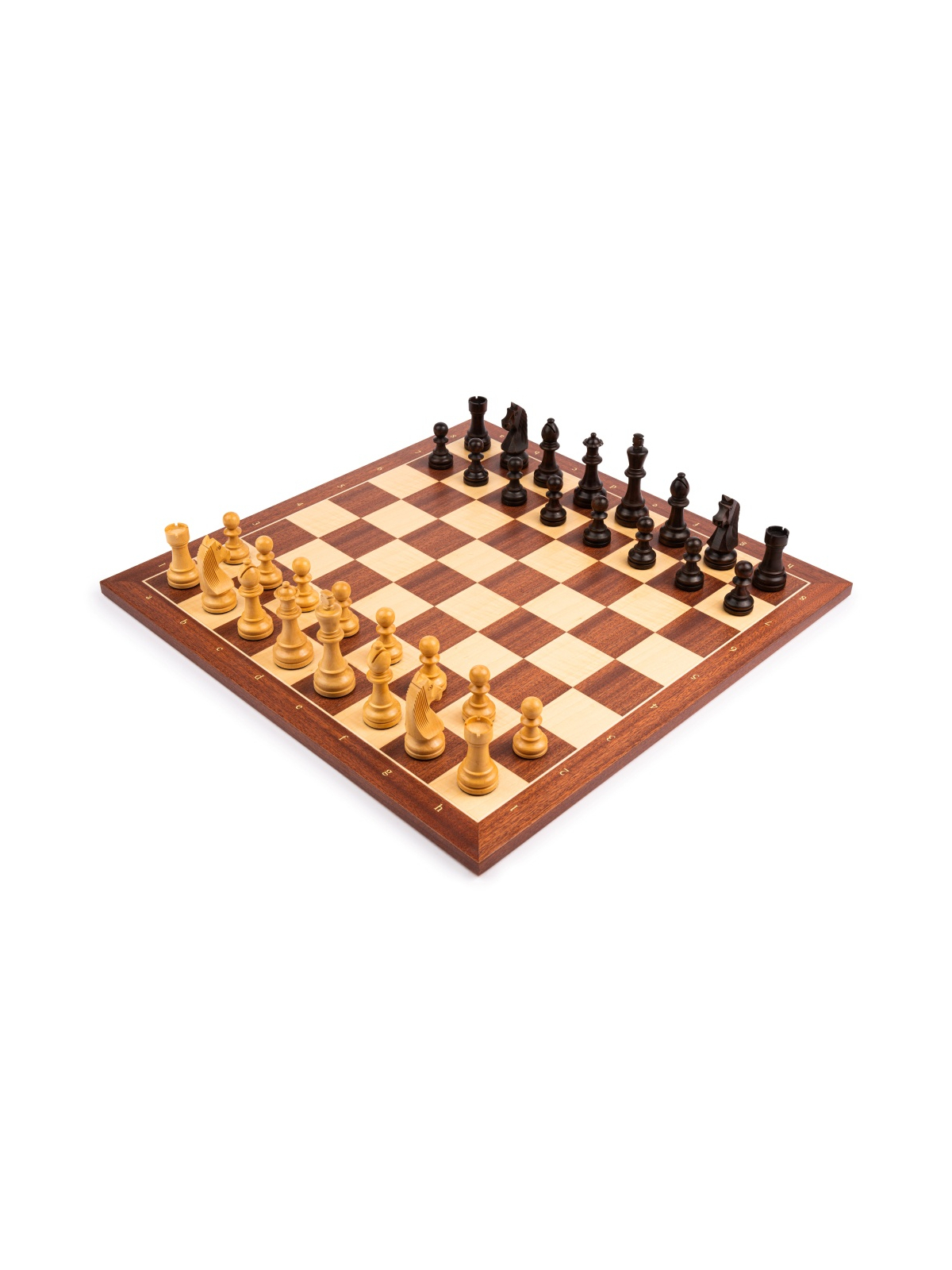 Mahogany Standard D - Chess Set - Chess Shop - sklep-szachy.pl