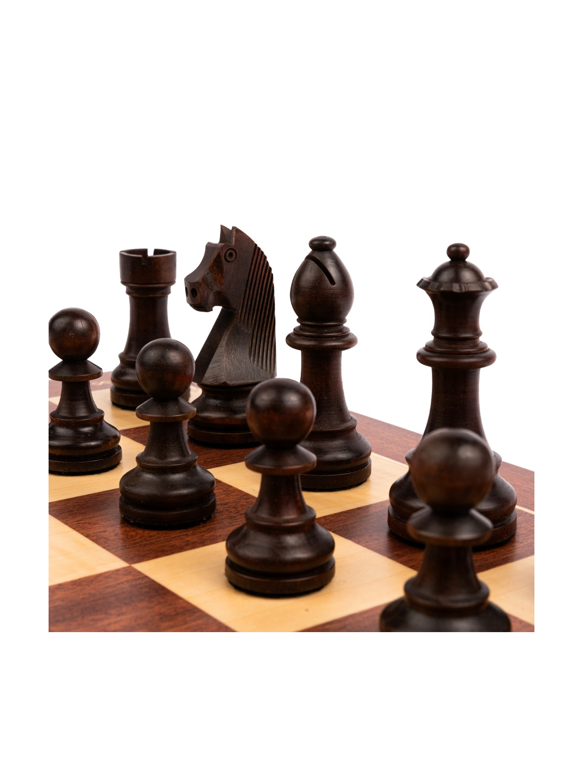 Mahagoni Standard D - Schach Set - Schach Shop  sklep-szachy.pl