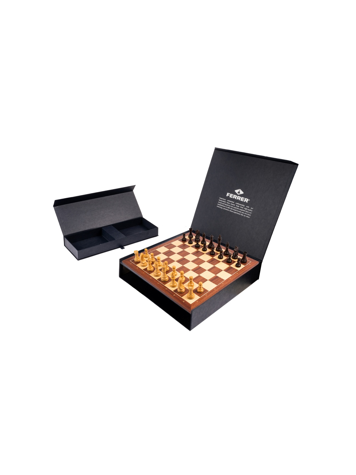 Walnut Standard D - Chess Set - Chess Shop - sklep-szachy.pl