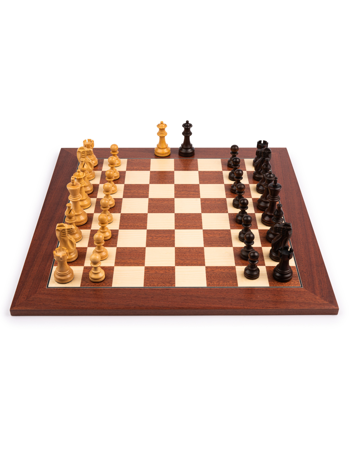 Mahogany Deluxe - Chess Set - Chess Shop - sklep-szachy.pl