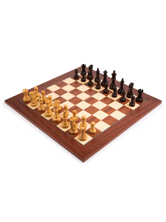 Mahogany Deluxe - Chess Set - Chess Shop - sklep-szachy.pl