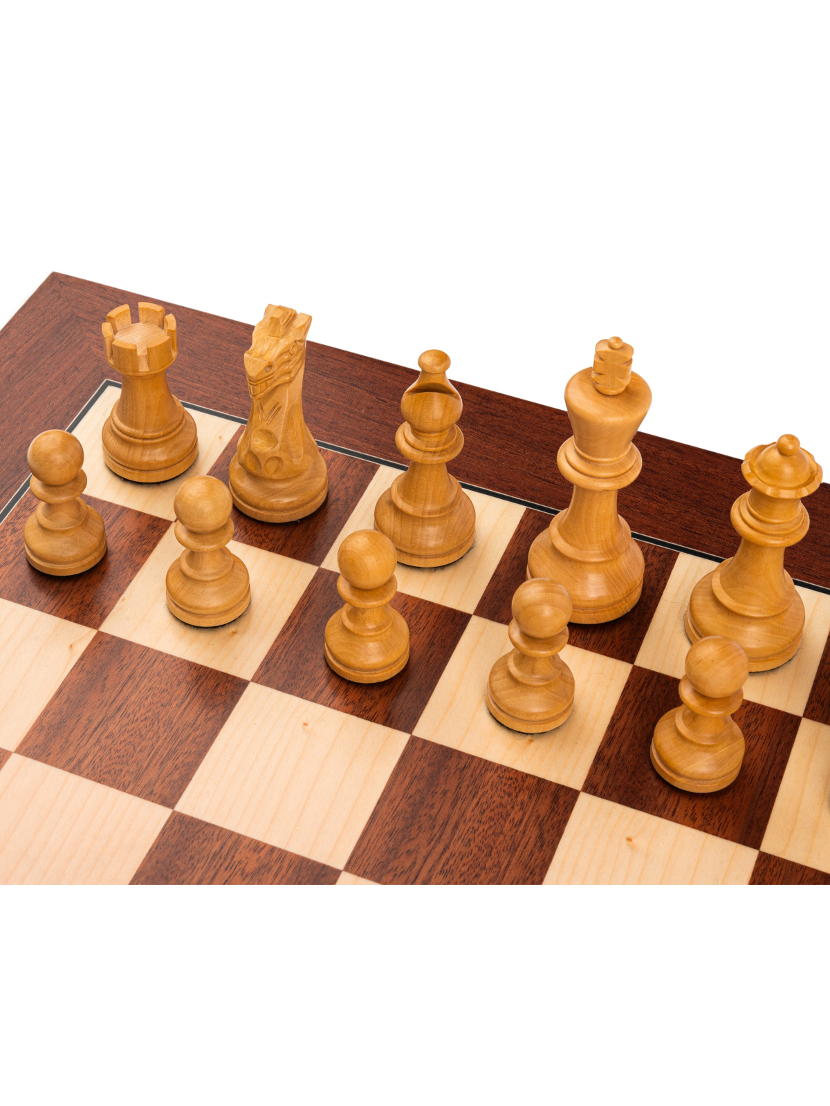 Mahogany Deluxe - Chess Set - Chess Shop - sklep-szachy.pl