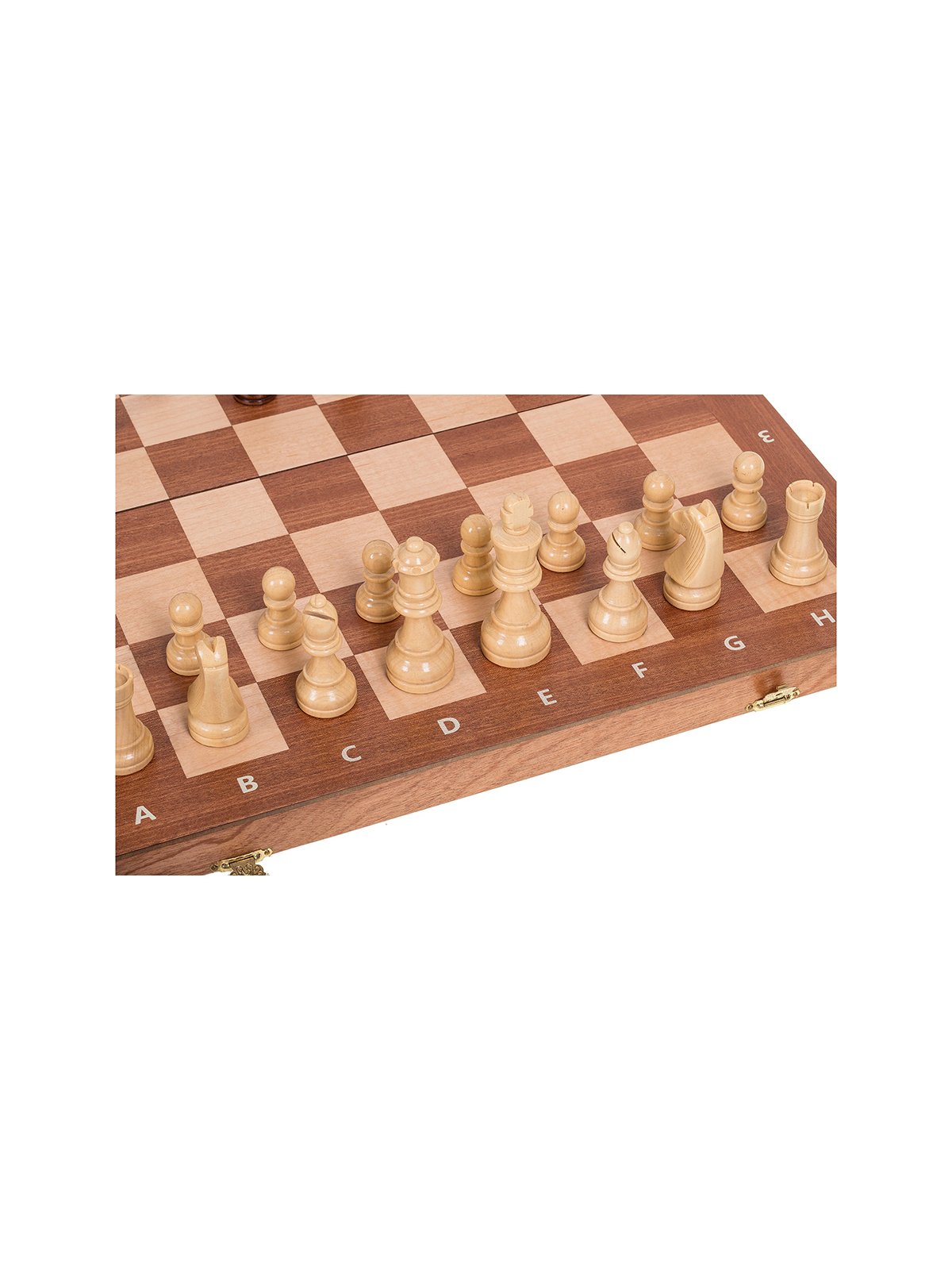 Magnetisch Schach Turnier 470 - Mahagoni - Online Schach Shop - sklep-szachy.pl