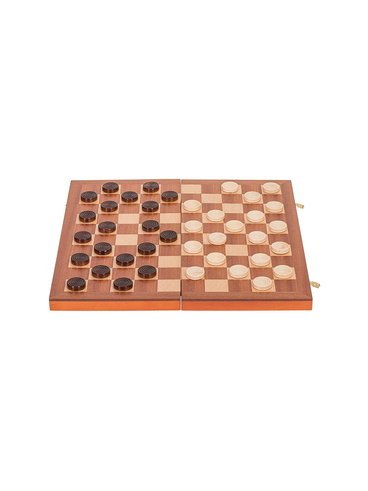 Magnetisch Dame 100 Feld - Mahagoni L - sklep-szachy.pl