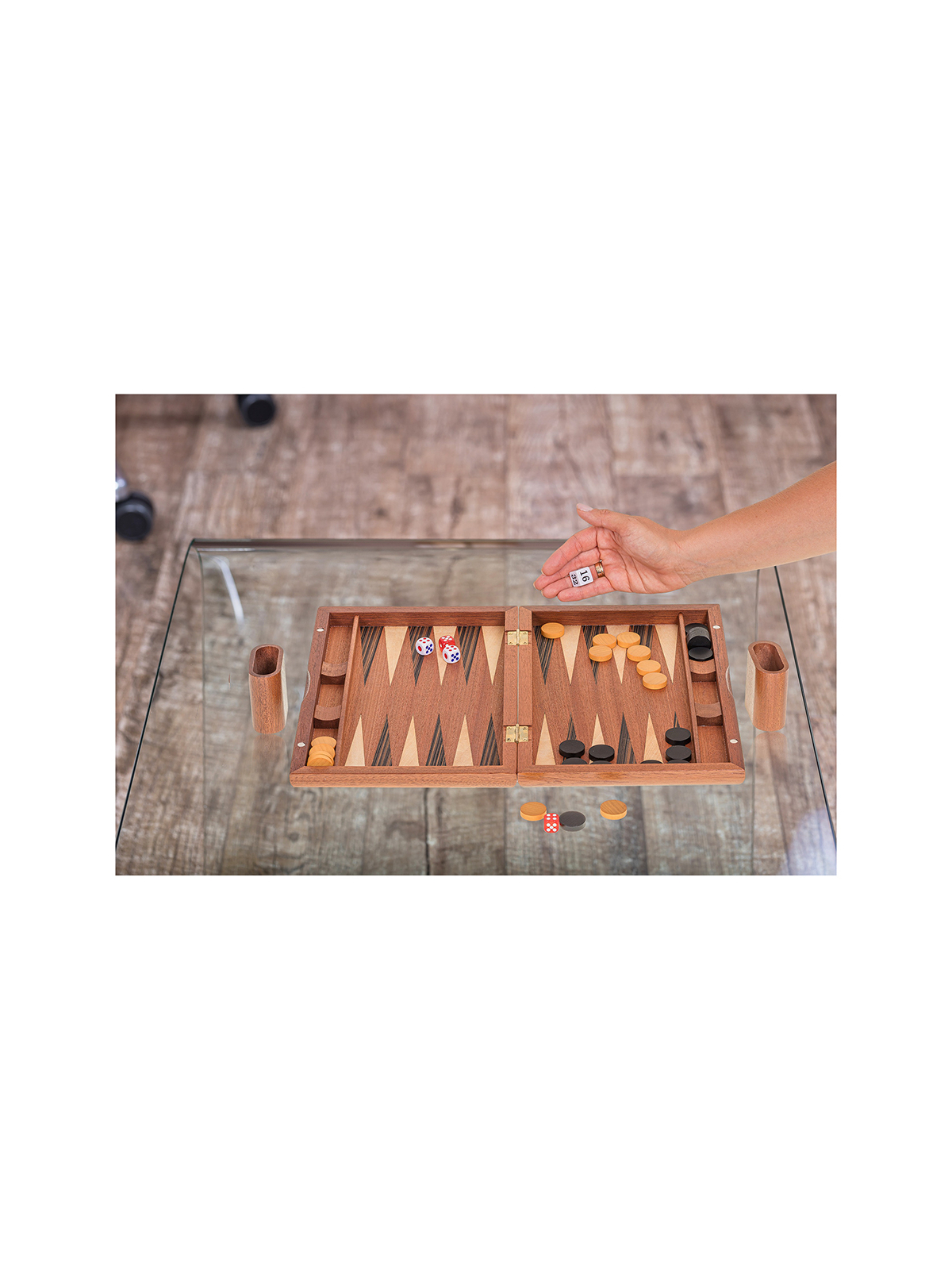 Backgammon 330 Exclusive - Mahagoni - Online Shop - sklep-szachy.pl