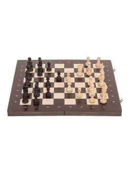 Schach aus Holz Turnier Nr. 4 - Nuss AG - Online Schach Shop - sklep-szachy.pl