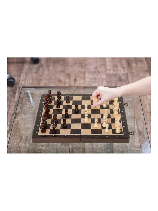 Schach Dame Magnetisch 380 - Ebony- sklep-szachy.pl