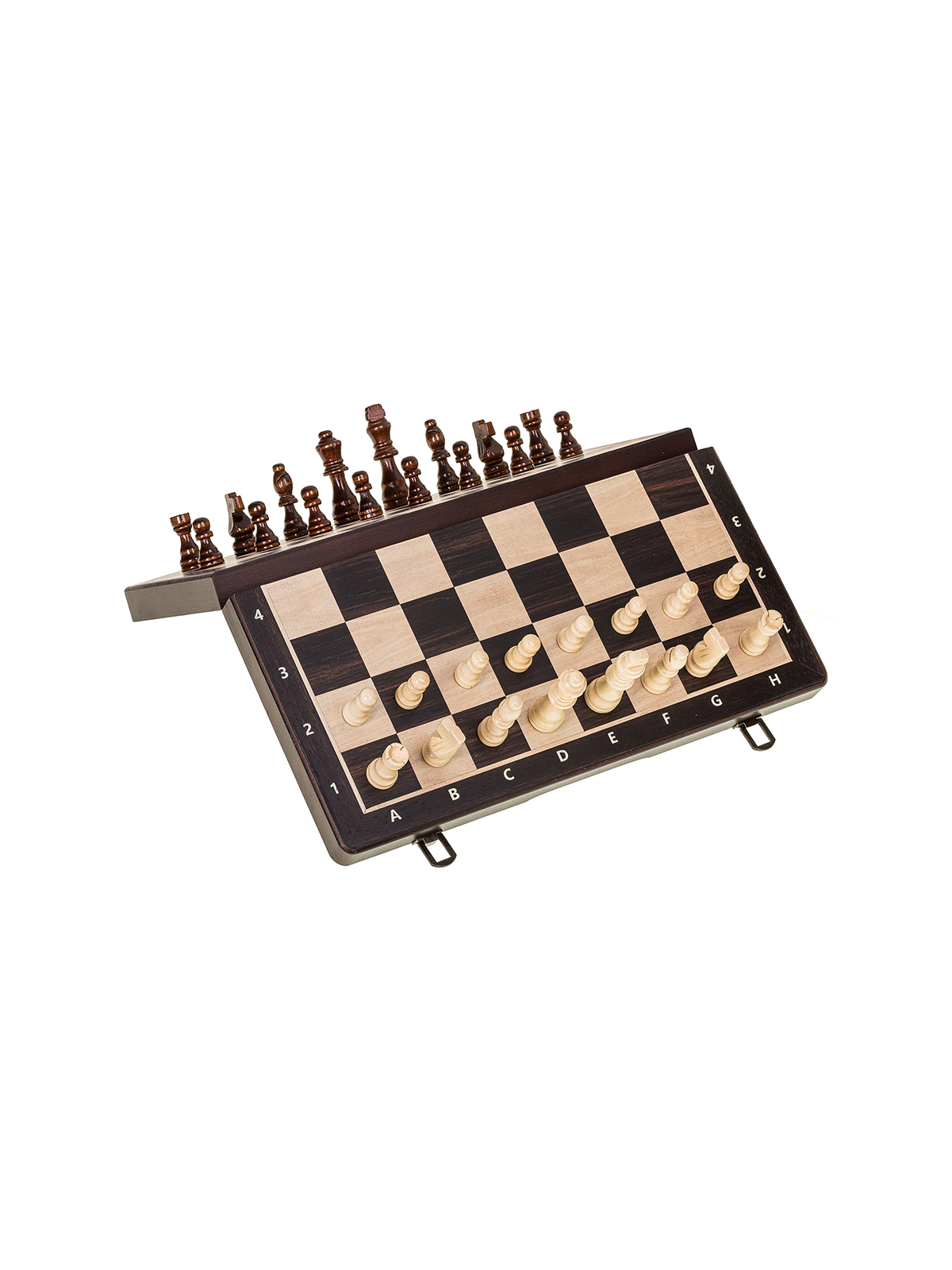 Szachy Warcaby Magnetyczne 380 - Heban - sklep-szachy.pl