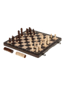 Szachy Warcaby Magnetyczne 380 - Heban - sklep-szachy.pl