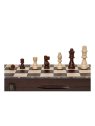 Schach Dame Magnetisch 380 - Ebenholz - sklep-szachy.pl