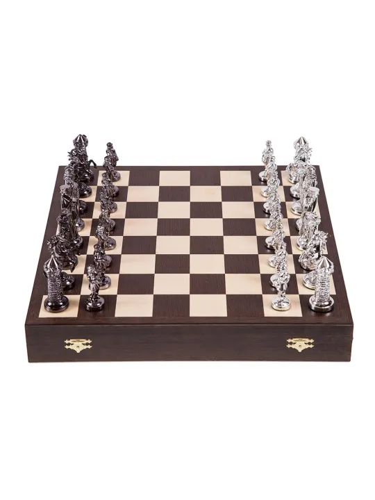 Chess Medieval - Silver Edition Chess Medieval - Silver Edition