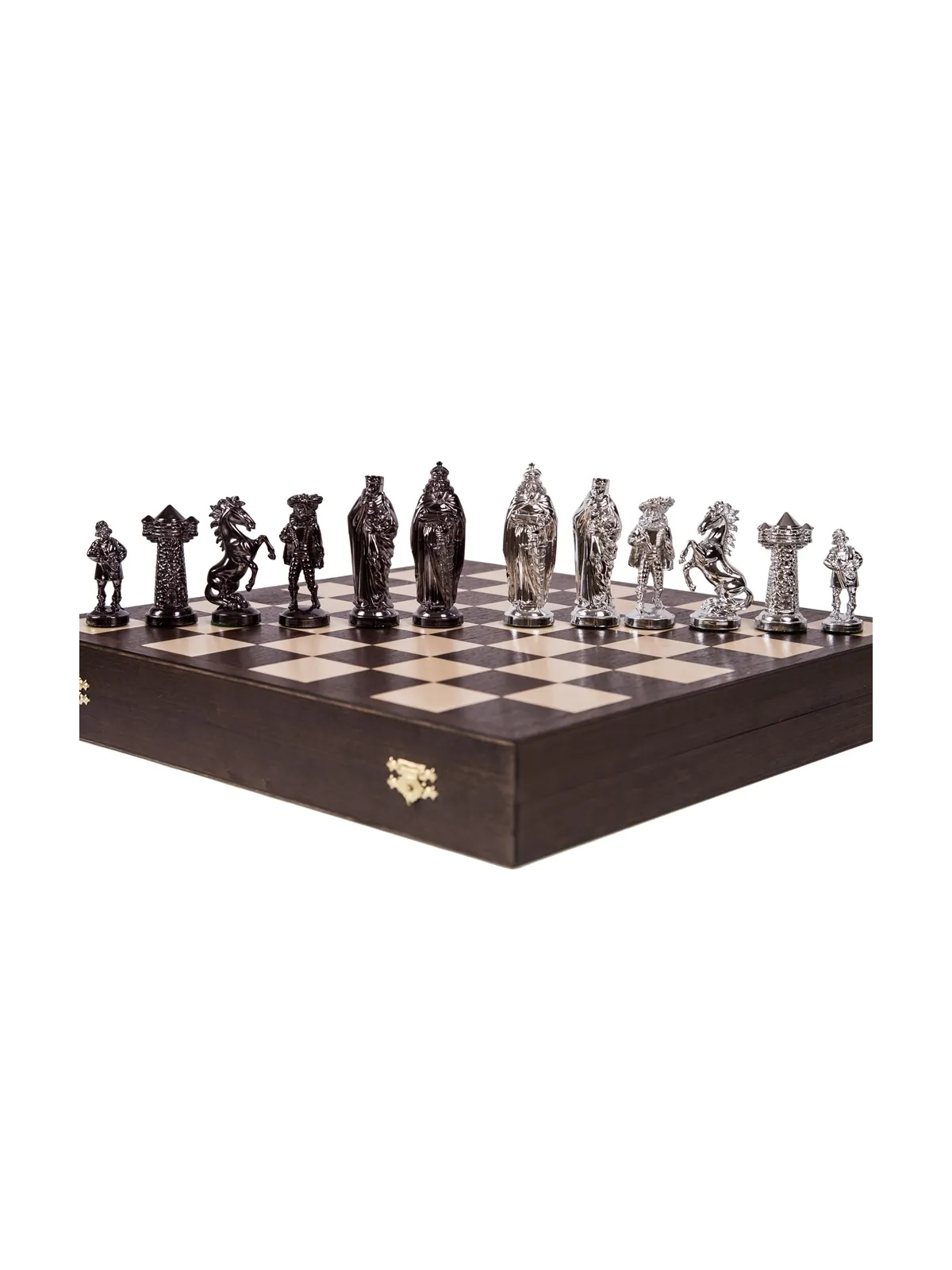 Chess Pieces Medieval - Silver Edition
