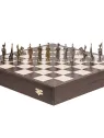 Chess French - Metal lux