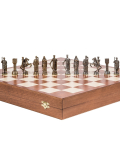 Schachfiguren - König Arthur - Metal Lux 