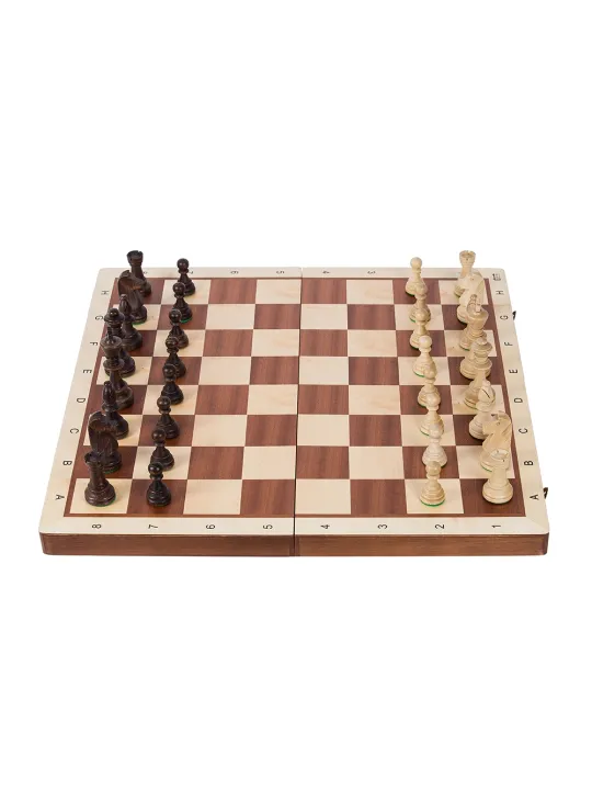 Schach Turnier Nr. 6 - Mahagoni BL