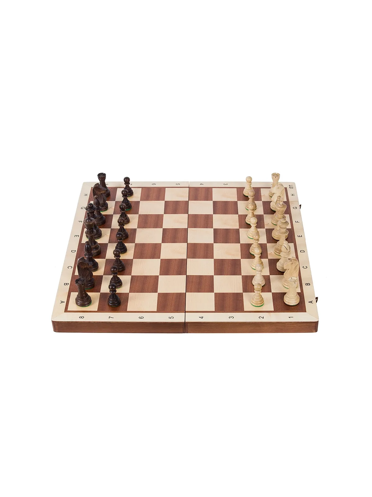 Schach Turnier Nr. 6 - Mahagoni BL