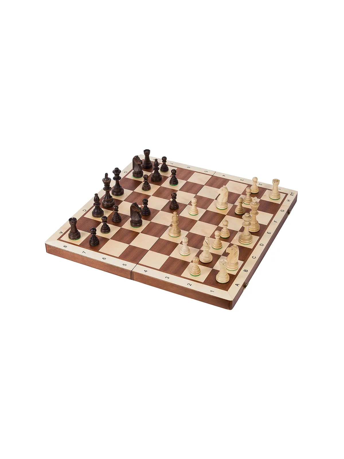 Schach Turnier Nr. 6 - Mahagoni BL