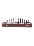 Schachfiguren - Staunton 6 - Silver Edition