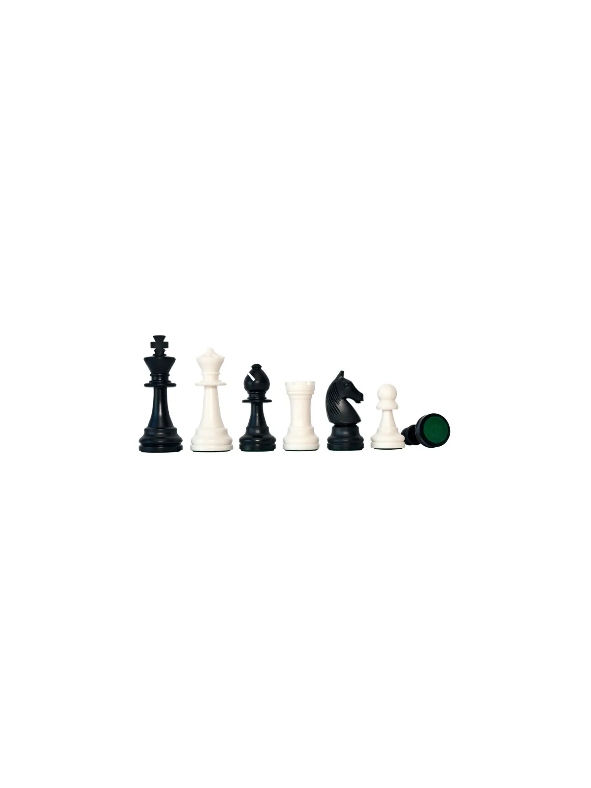 Schachfiguren - Staunton 6 - Plastik