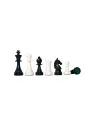 Schachfiguren - Staunton 6 - Plastik
