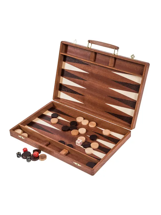 Backgammon 38 Exclusive - Mahagoni