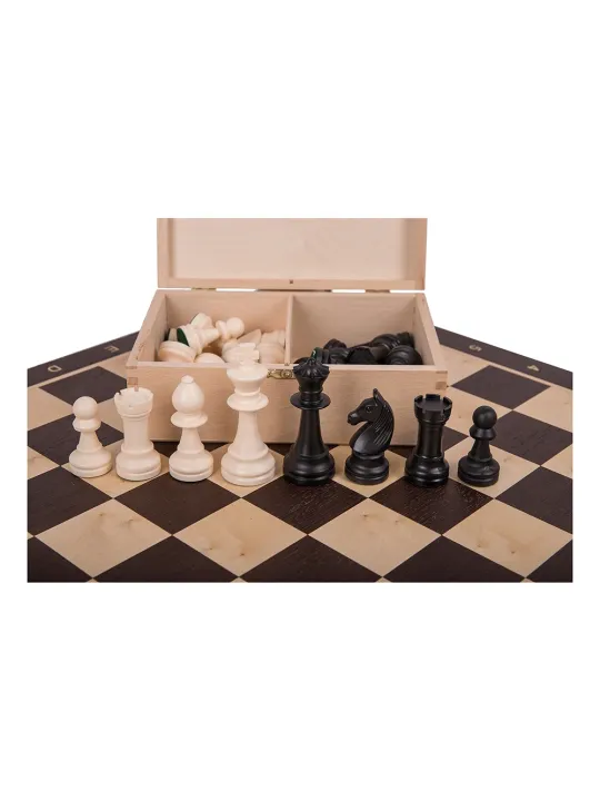 Profi Chess Set No 6 - Mahogany