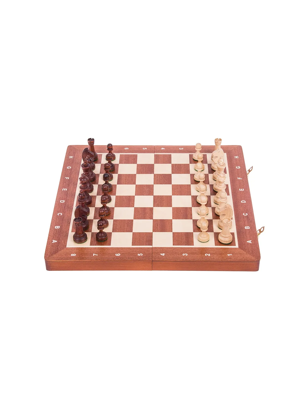 Chess Magnetic - Staunton 4 - Mahogany