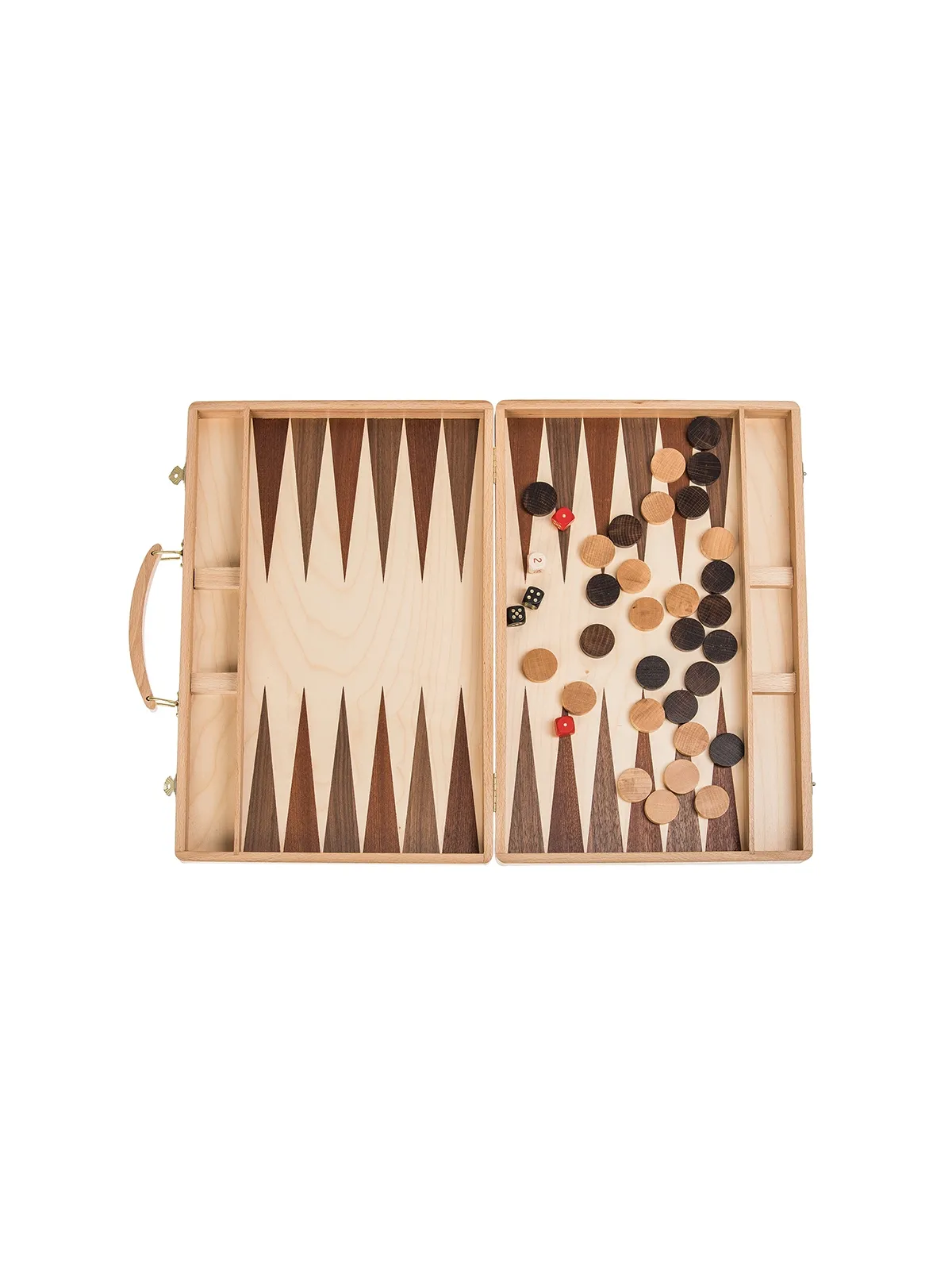 Backgammon 38 Exclusive - Mahagoni