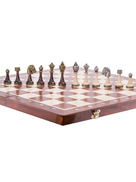Schach Turnier Nr. 5 - Mahagoni